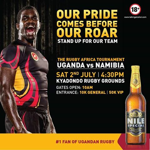 uganda vs namibia poster