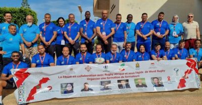Formation des arbitres Africains niveau 3 World Rugby à Tunis